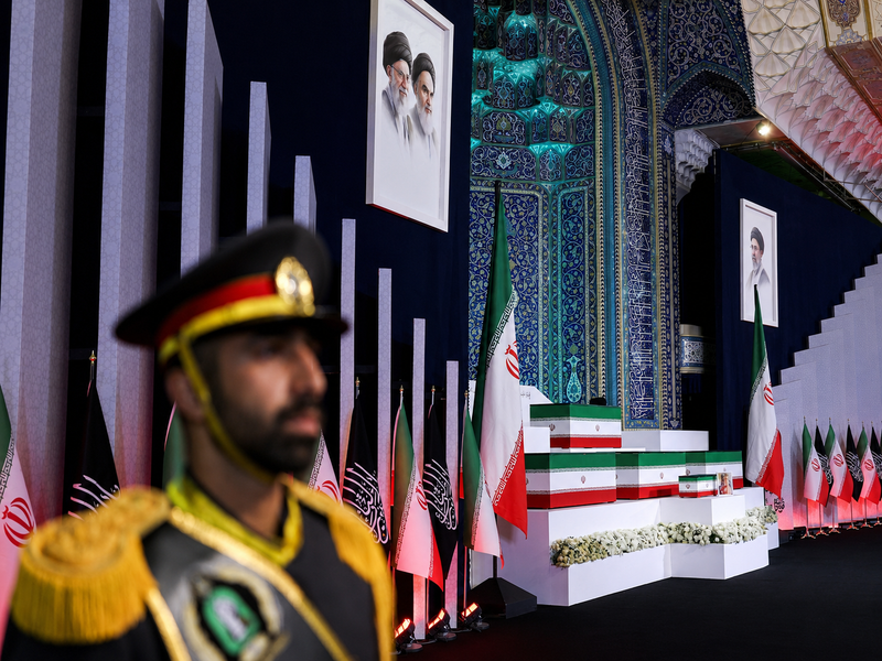 Ali Khamenei lies in state in Tehran as Iran opens a week of funeral ceremonies