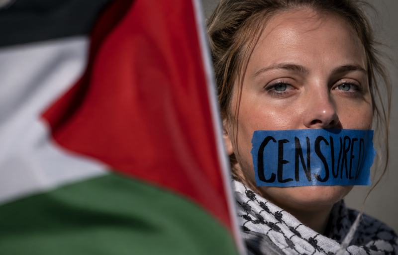 Western free speech  and the Palestine exception