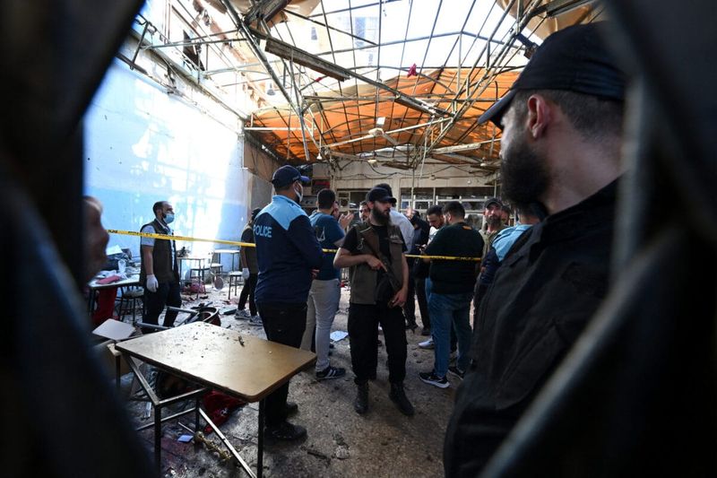 Bomb blast at Damascus café kills nine and wounds 20 as Syria's fragile recovery faces a new test