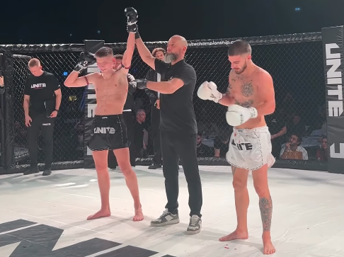 Reportage fra UNITE 10 "Genialt Fightcard"