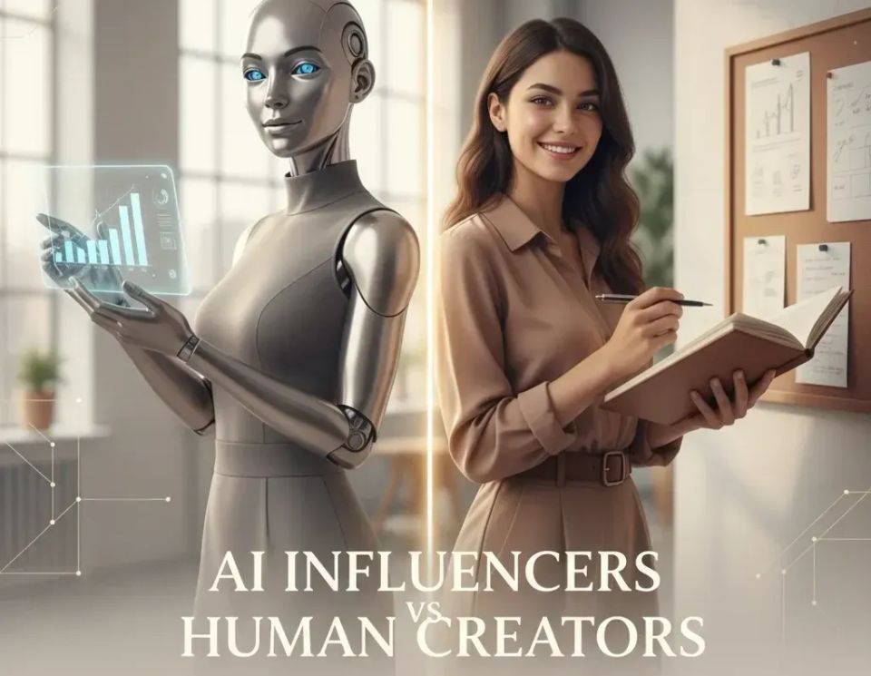 AI Influencers vs Human Creators: Which Delivers Better ROI for Your Brand in 2025?