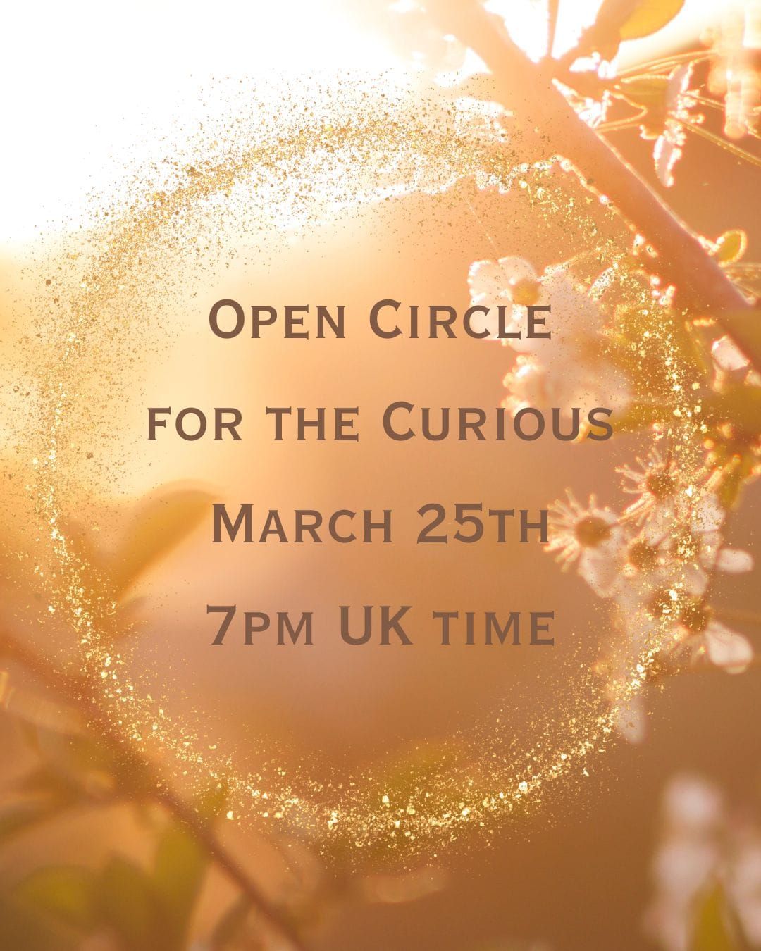 Open Circle for the Curious