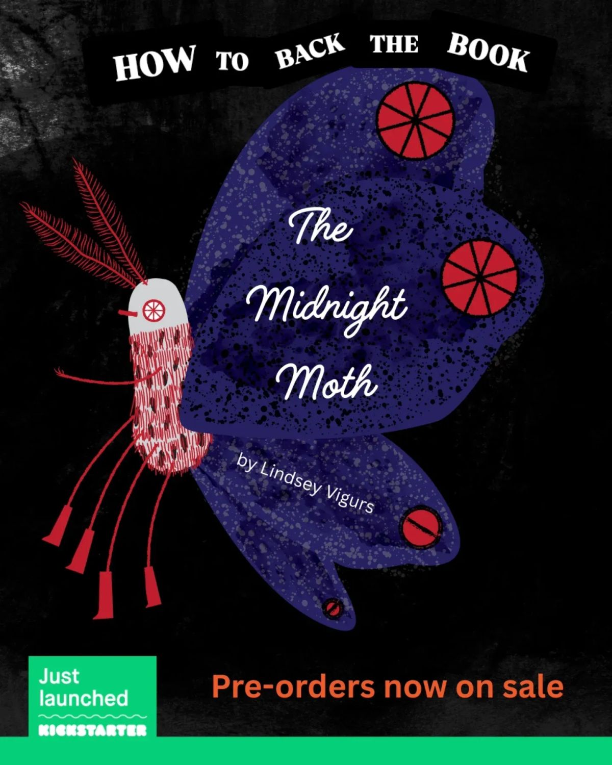 Midnight Moth: Children's Book on Death