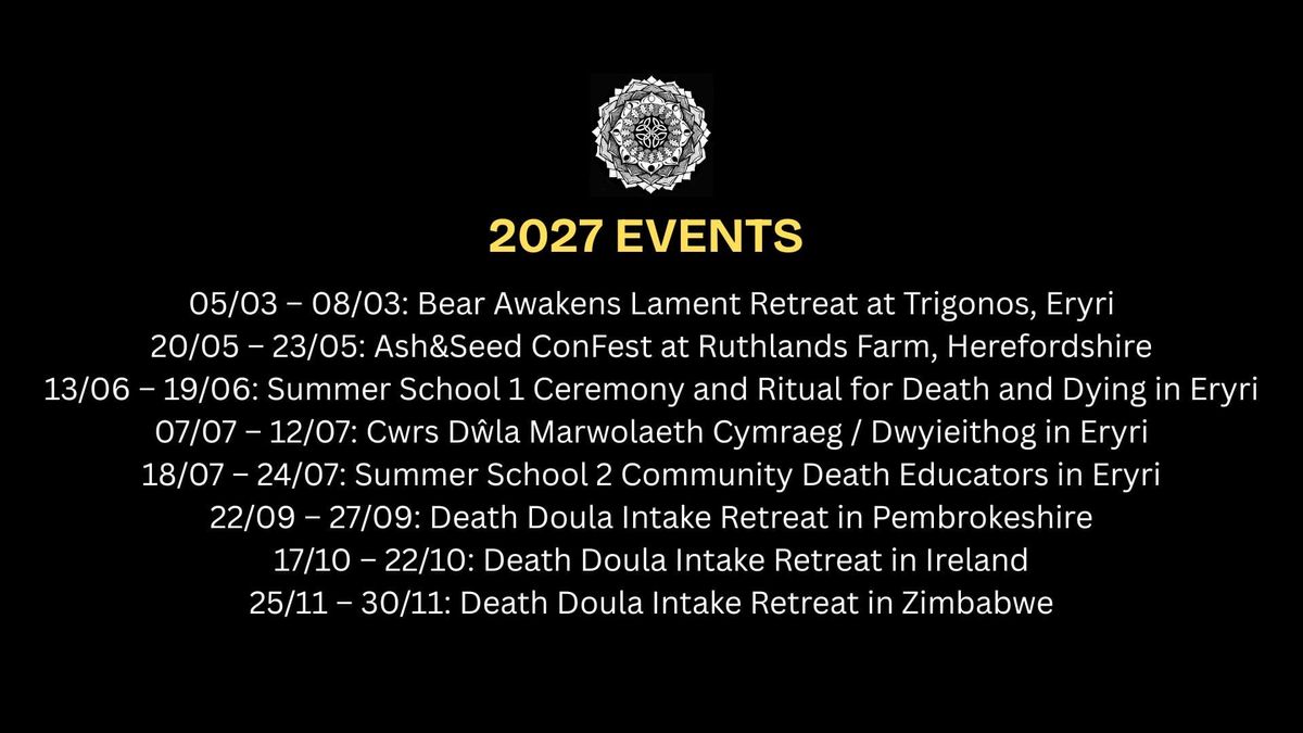2027 Sacred Circle Events