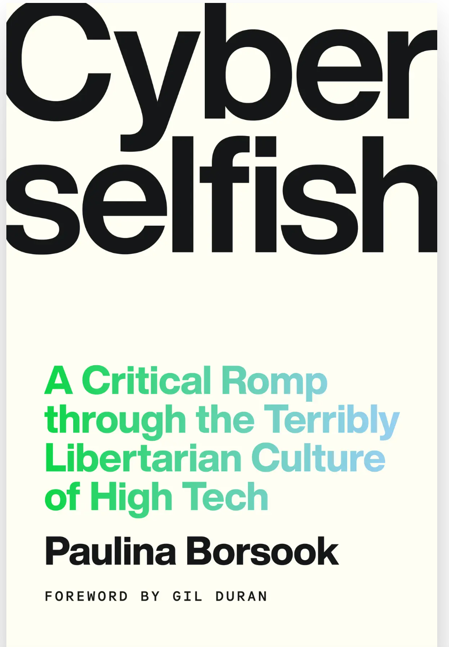 Great News: ‘Cyberselfish’ Returns