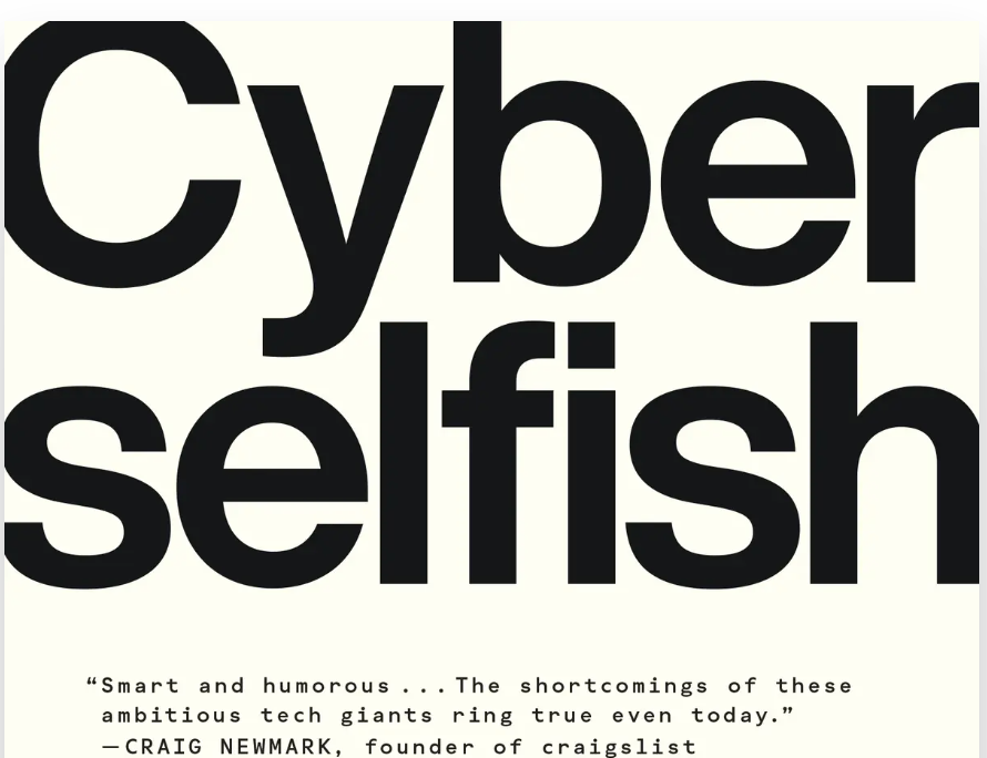 ‘Cyberselfish’ e-book released