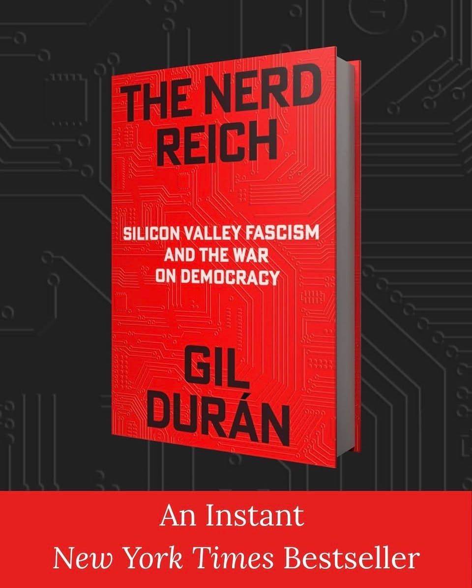 The Nerd Reich is a New York Times Bestseller!