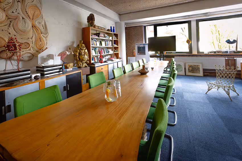Foto van de zaal Het Rariteitenkabinet bij De Groene Afslag.