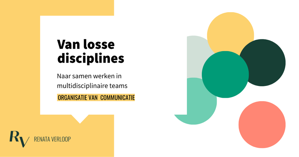 Van losse disciplines naar multidisciplinair samenwerken