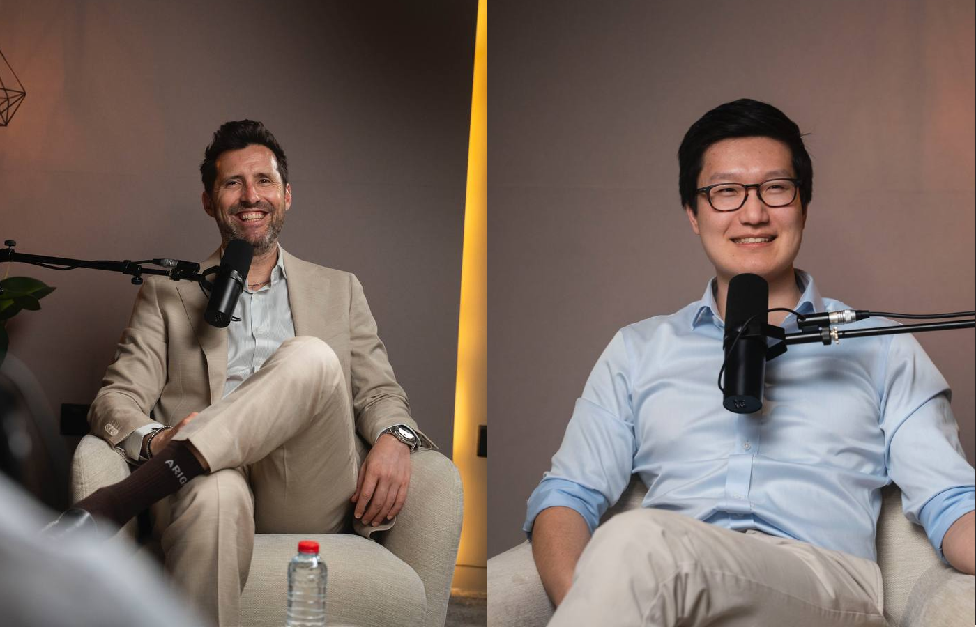 Interviews hosted by Johnny and Charlie