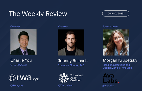 Weekly Review 6/12/25 Feat. Morgan Krupetsky from Ava Labs