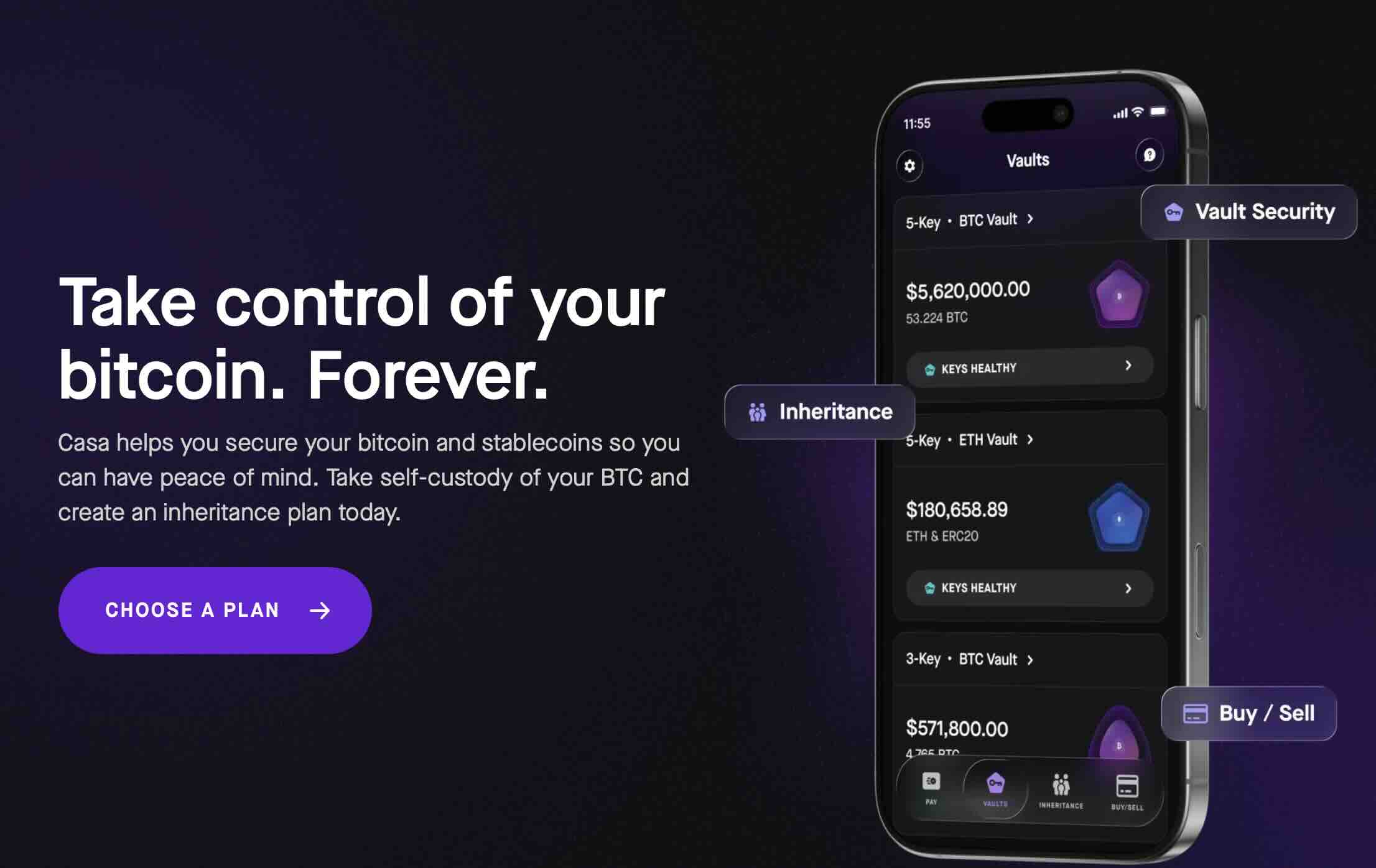 Casa Bitcoin : Professional Multisig Security for Bitcoin Holders