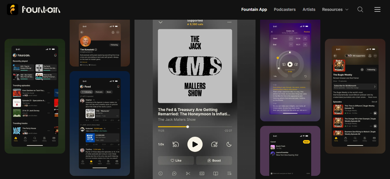 Fountain fm app