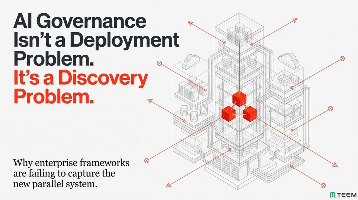AI Governance Isn't a Deployment Problem. It's a Discovery Problem.