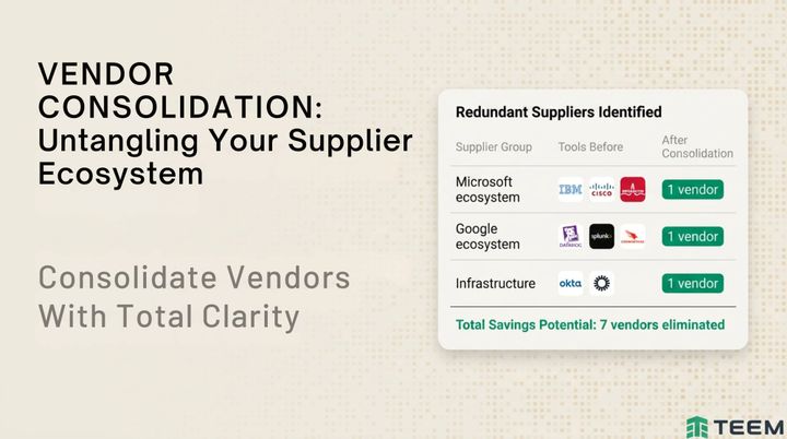 Vendor Consolidation: Untangling Your Supplier Ecosystem