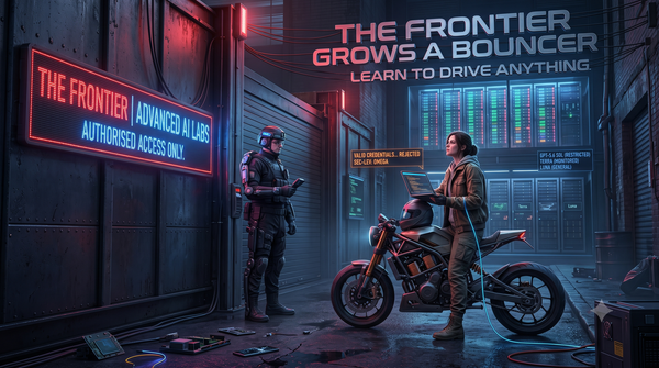 The Frontier Grows a Bouncer — So Learn to Drive Anything