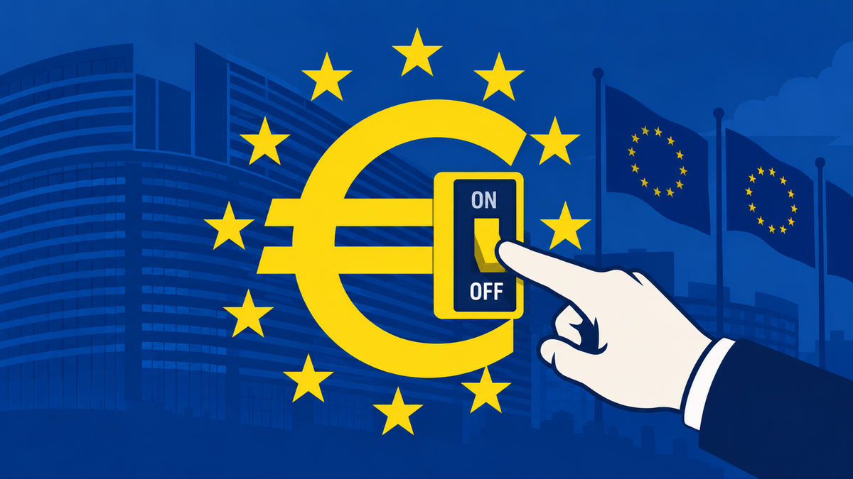 Who can switch off the euro?
