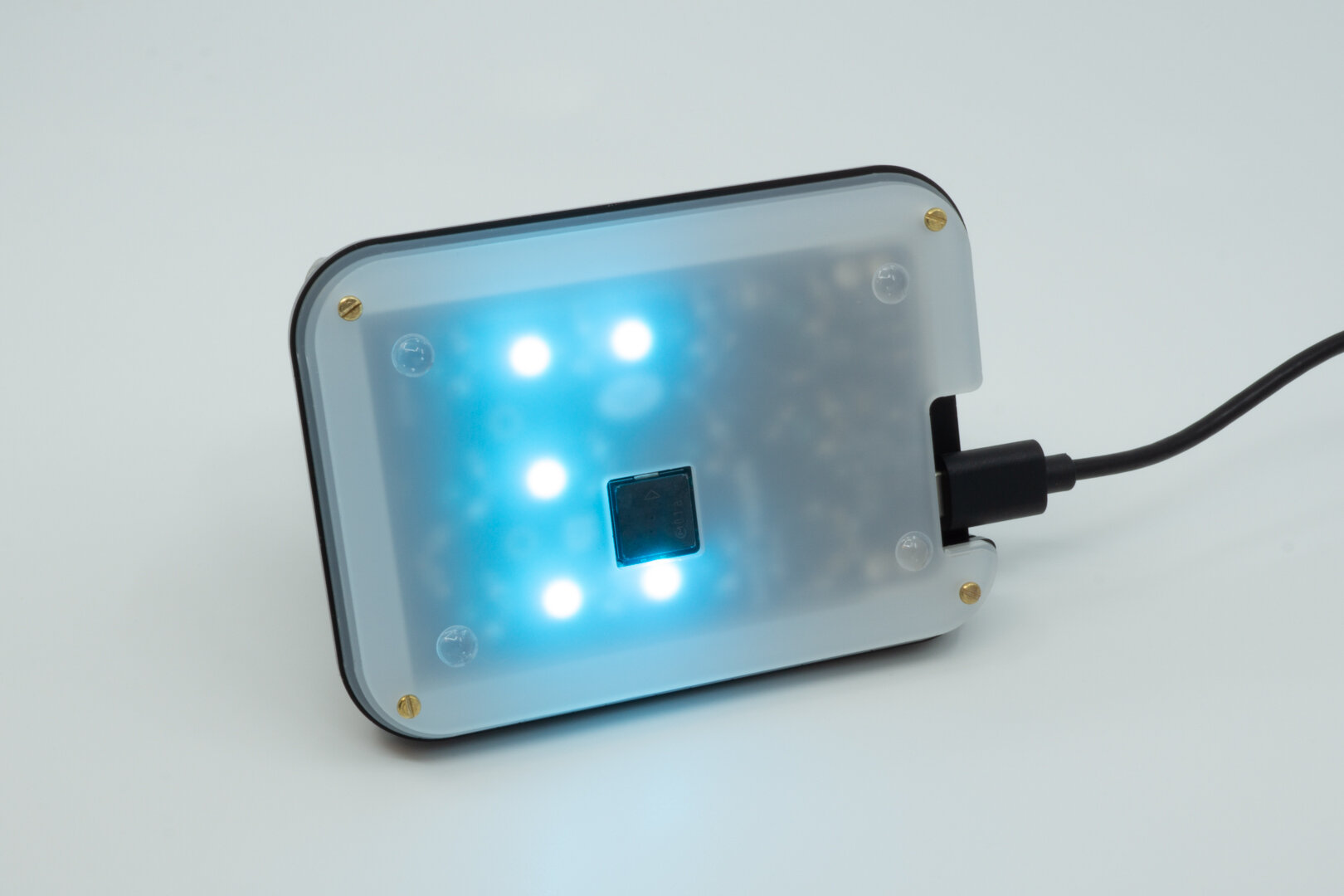 Zima Matte Black High Profile Case, Bottom View