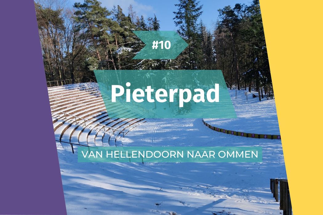Dwars door de Hellendoornse sneeuw