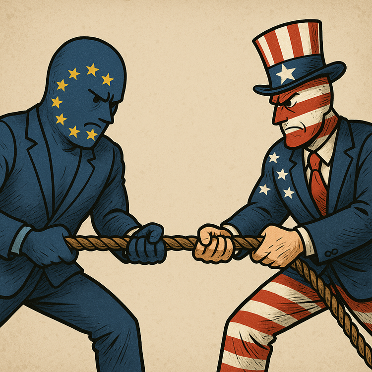 EU-US trade war: no sign of digital