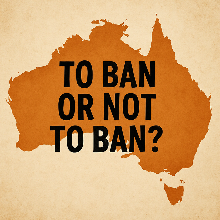 Australia: whatever you do, don't call it a ban