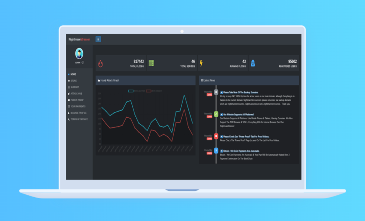 Booter-Service development and Capabilities