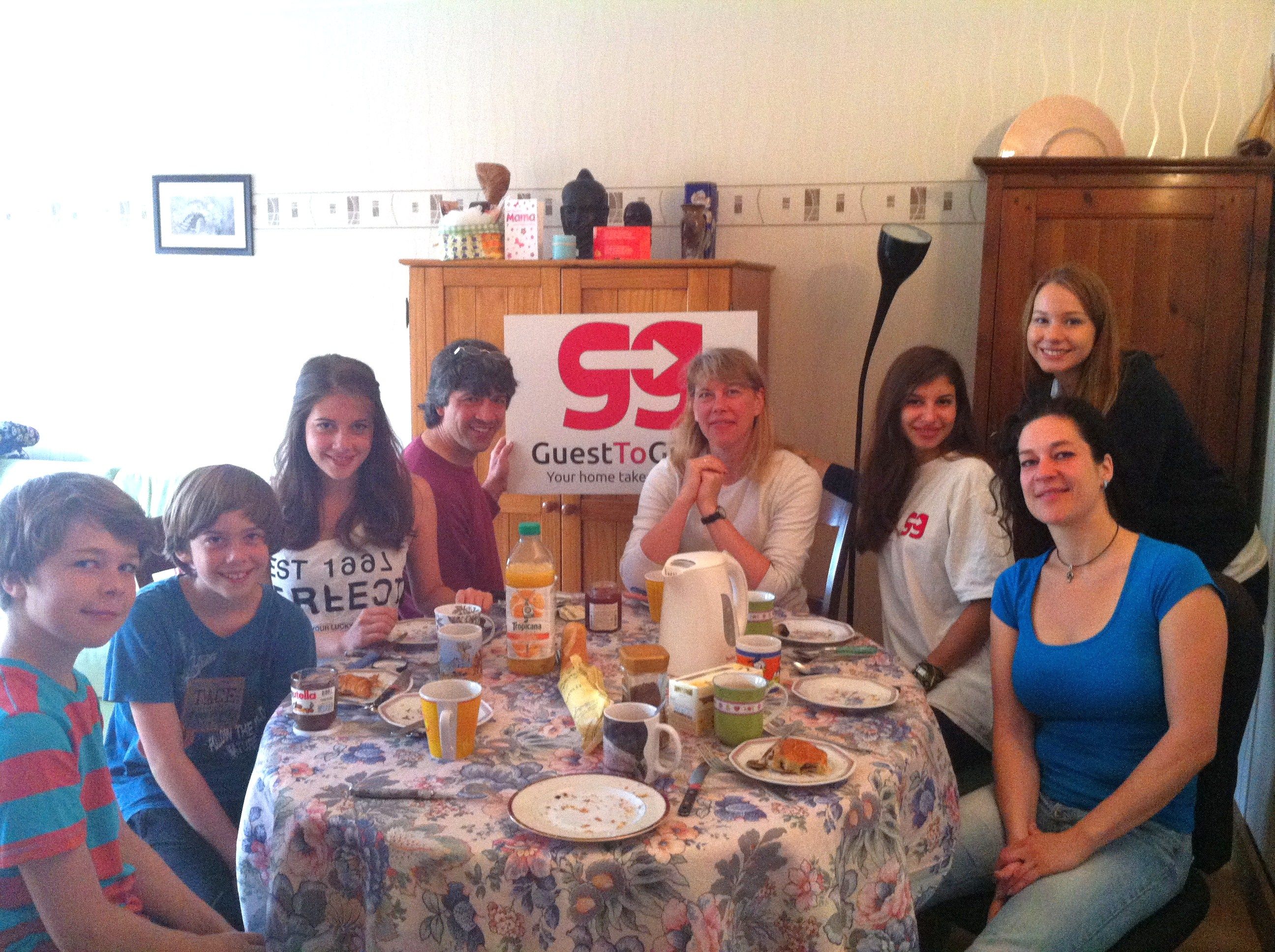 HomeExchange Meeting Tour chez la famille de Tracy