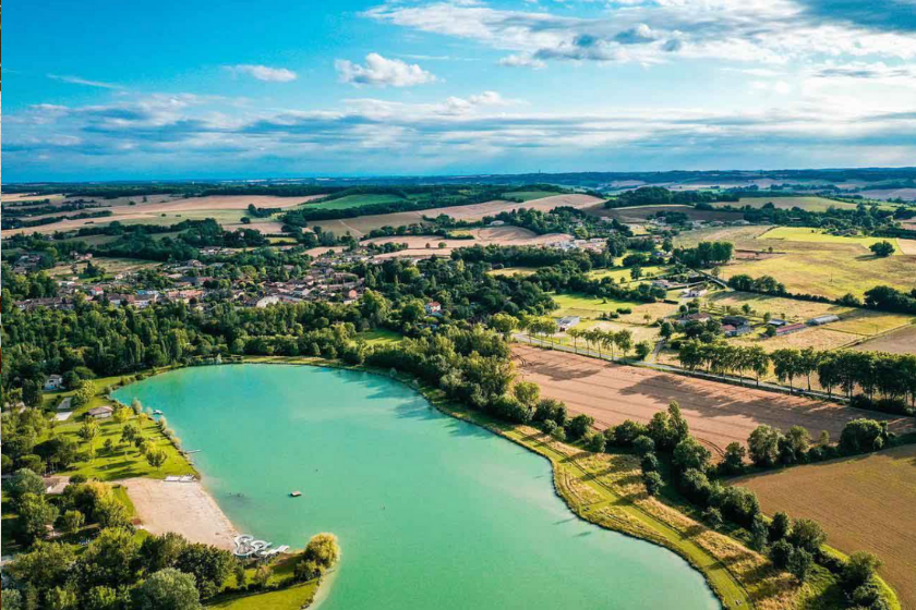 Que faire dans le Gers en famille lac de Castera Verduzan activités nautiques