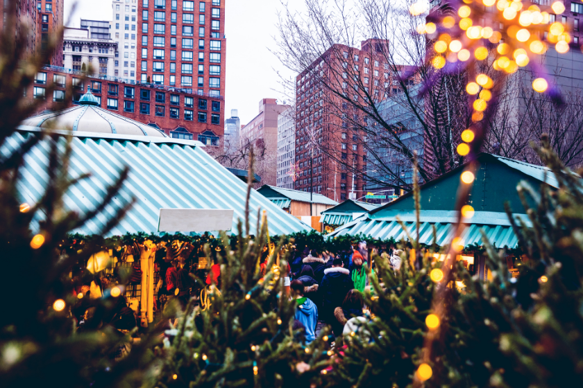Plus beau marché de Noël du monde Etats-Unis New York
