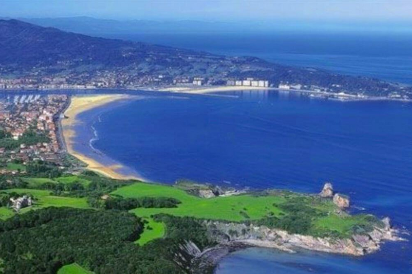 Randonnee Pays Basque baie de Tzingudi Hendaye