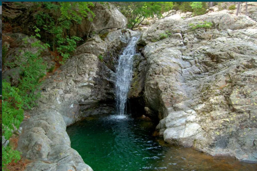 Randonnées en Corse sentier Cascade des Anglais