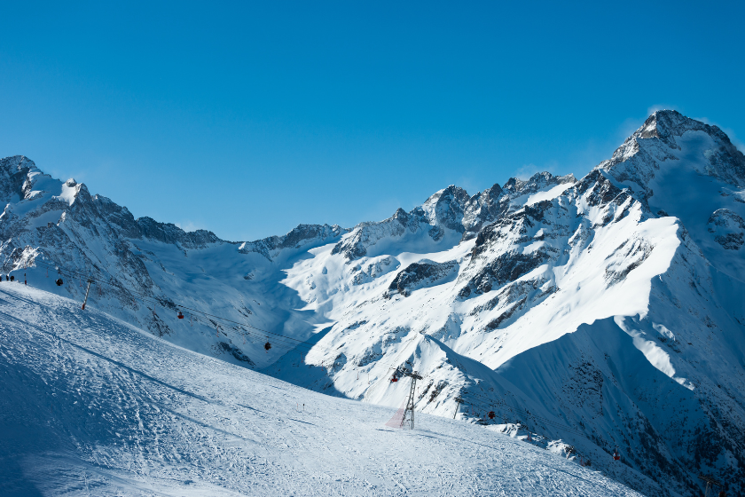 Où partir en France en février Les Deux Alpes