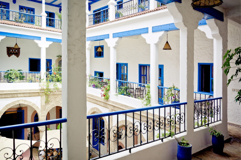Voyage pas cher au Maroc échange de maisons Riad