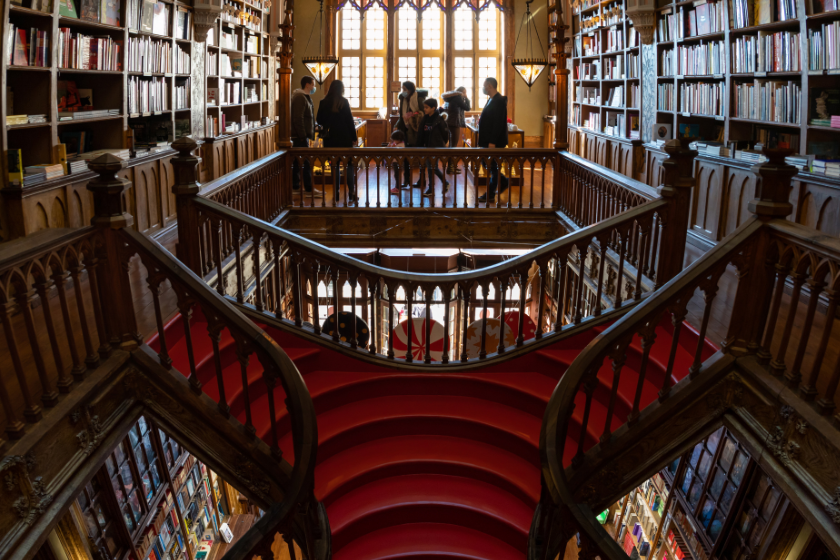 visiter porto librairie lello