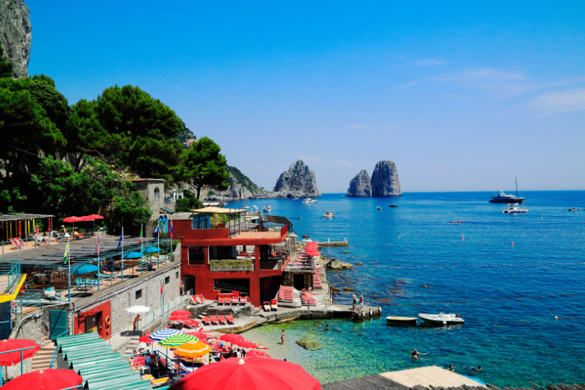 Top 10 des plus belles îles de la Méditerranée Capri