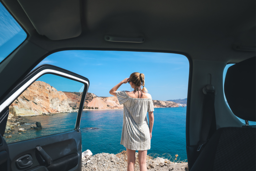 Road trip en Grèce Voiture