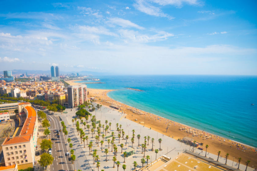barcelone activités gratuites plage