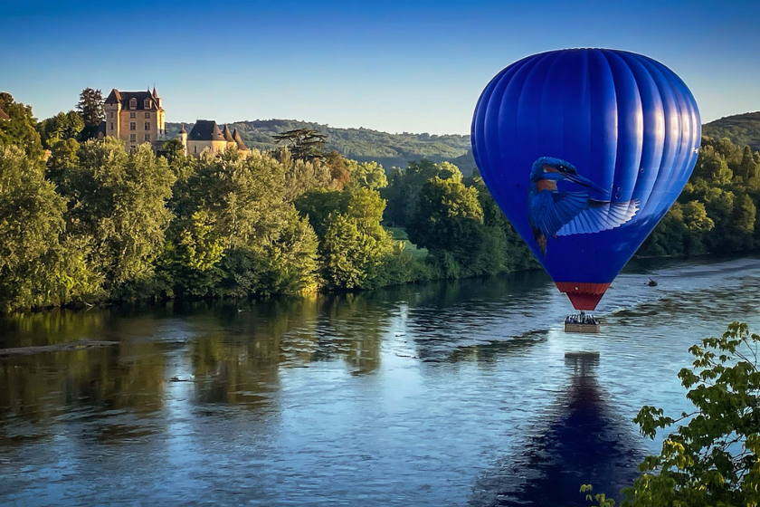 Que faire en Dordogne balade en Montgolfière