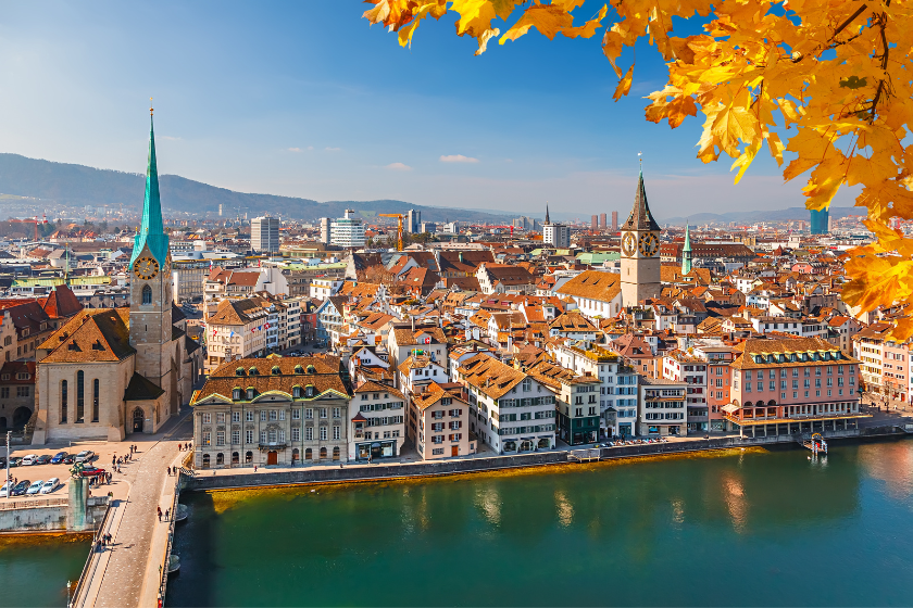 Villes les plus propres du monde Zurich Suisse