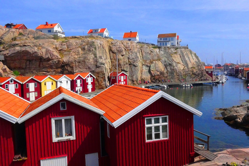 Où partir en août Suède