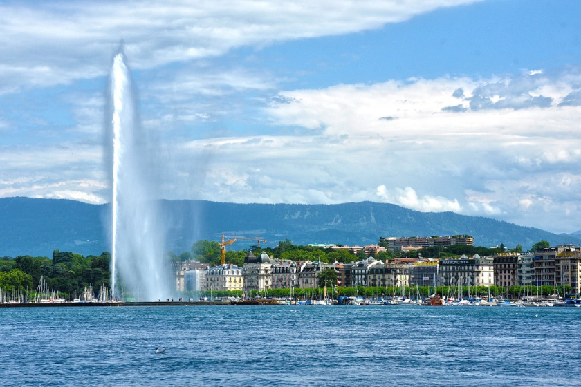 Plus belles villes autour du lac léman Genève