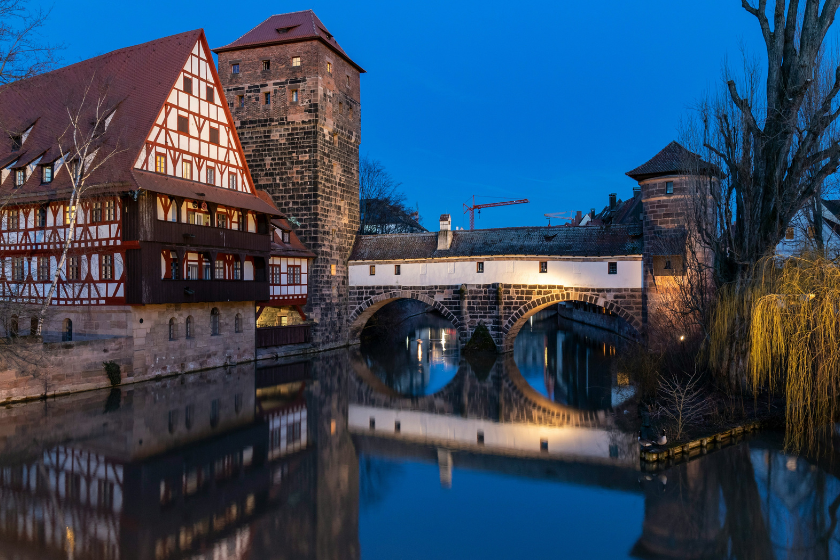 lus belles villes d'Allemagne Nuremberg