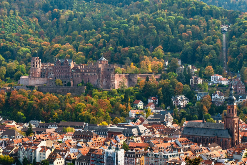 Plus belles villes d'Allemagne Heidelberg
