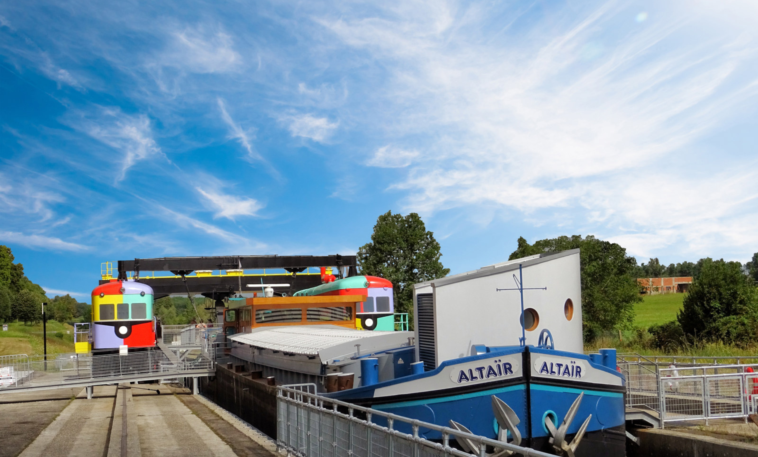 la pente d’eau de Montech