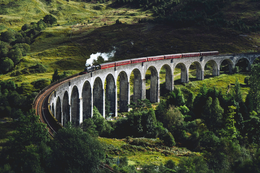 train en ecosse