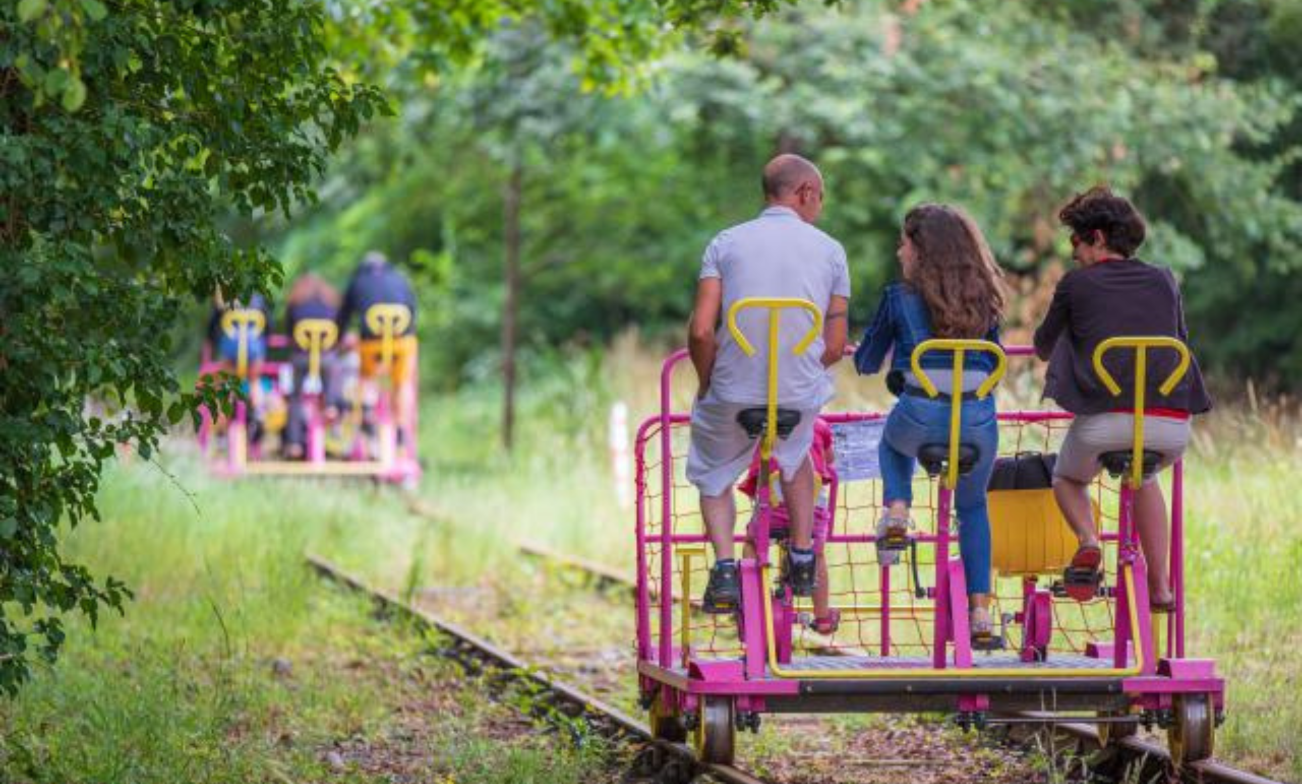 Le Vélorail du Canal du midi