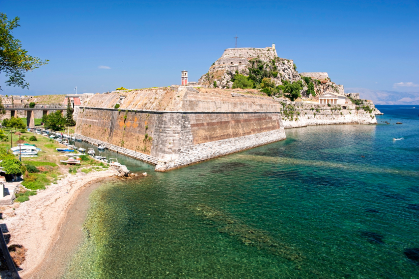 Visiter Corfou les forteresses