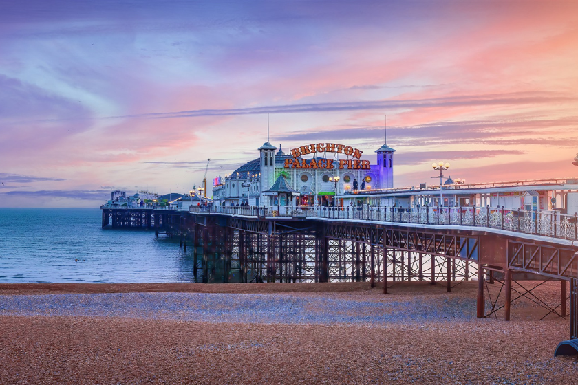 Plus belles villes d'Angleterre Brighton