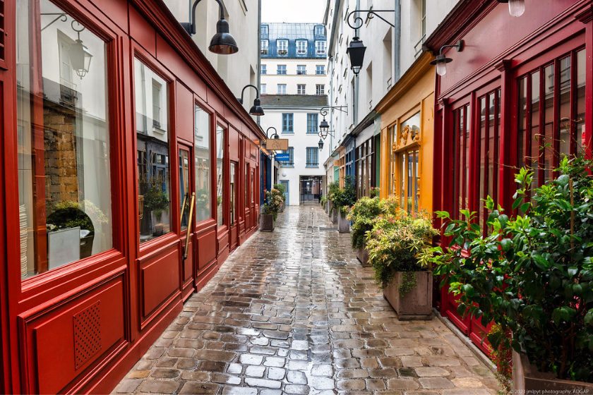 Plus beaux passages de Paris Passage Molière