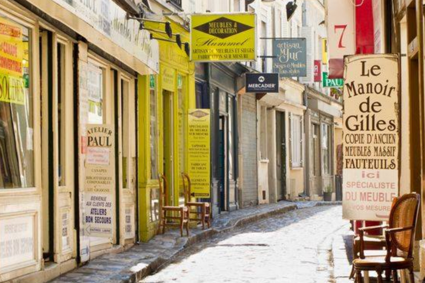 Plus beaux passages de Paris Passage du Chantier